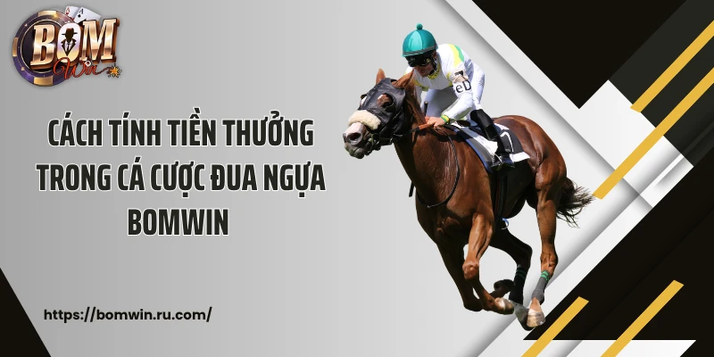 Cách tính tiền thưởng trong cá cược đua ngựa Bomwin 