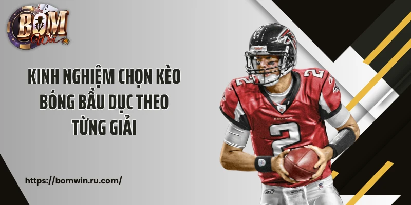 Kinh nghiệm chọn kèo bóng bầu dục theo từng giải